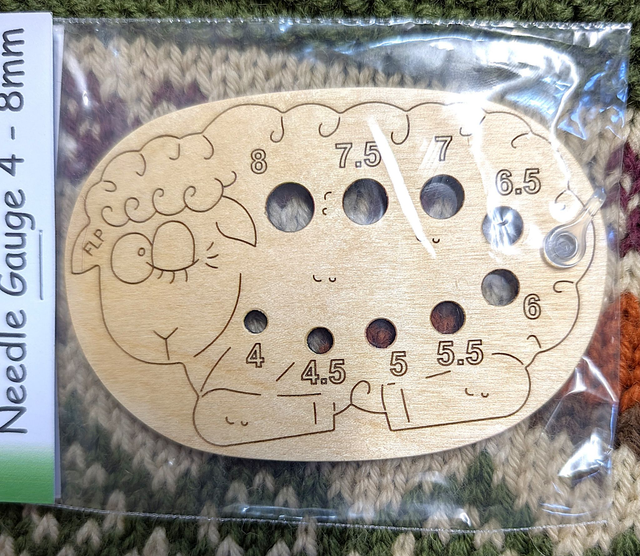 Fleece Loved Products Sheep Knitting Needle Gauges 2mm - 25mm