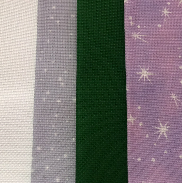 4 piece bundle of 16ct Aida.