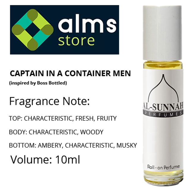Captain in a Container Men 10ml Roll-on