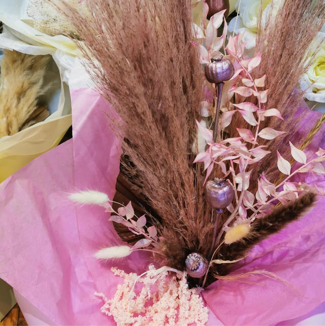 Blush Dried Bouquet 