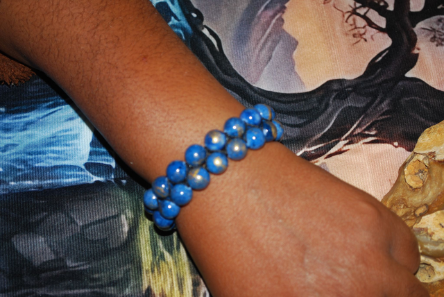 Bracelet pour homme lapis-lazuli 