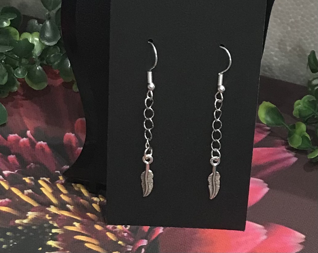 Silver Dangling Earrings- SDE123