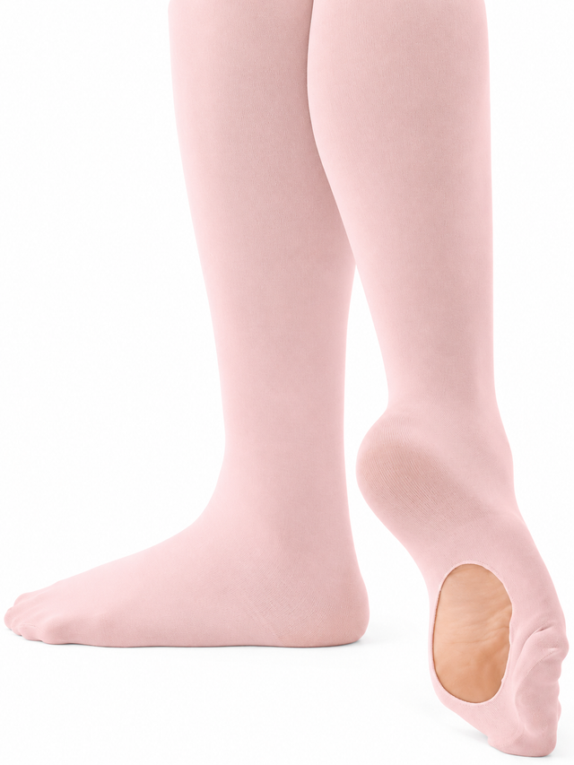 Pink ballet tights