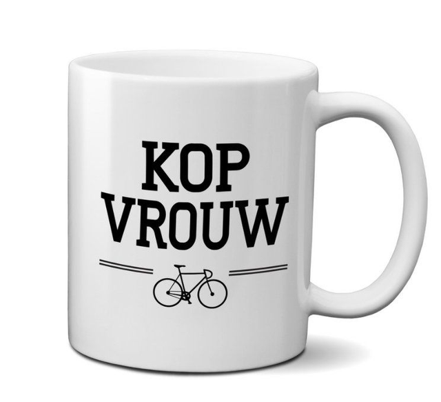 Mug KOP VROUW