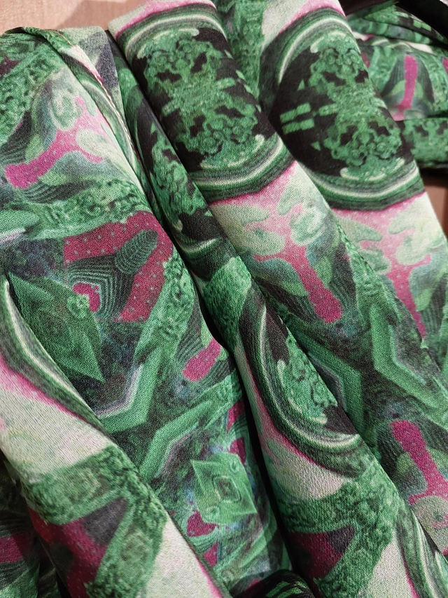 Valencia Vert. Foulard