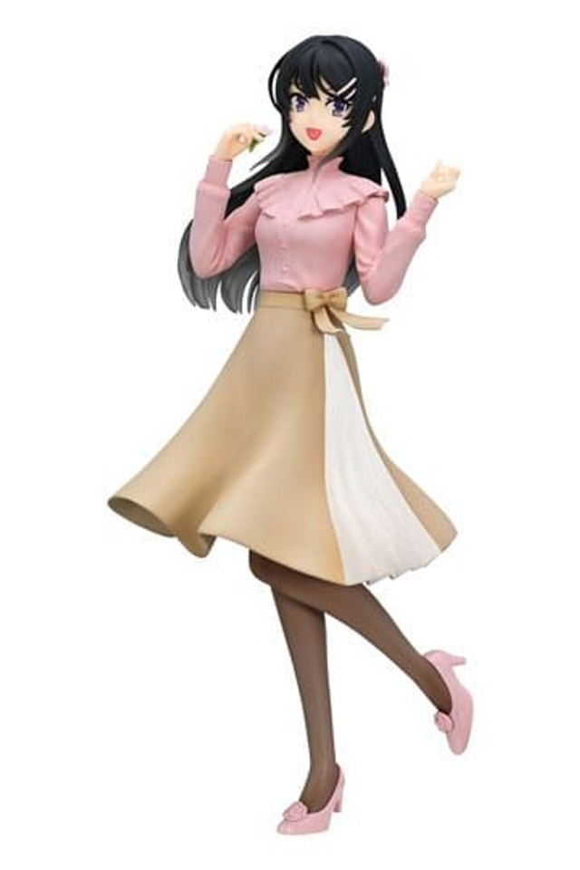 Rascal Does Not Dream of Bunny Girl Senpai: Mai Sakurajima (Spring Outfit Ver.) Trio-Try-iT Figure 