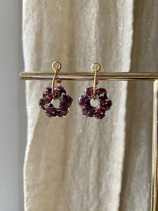 Créoles fleurs 2.0 - terre