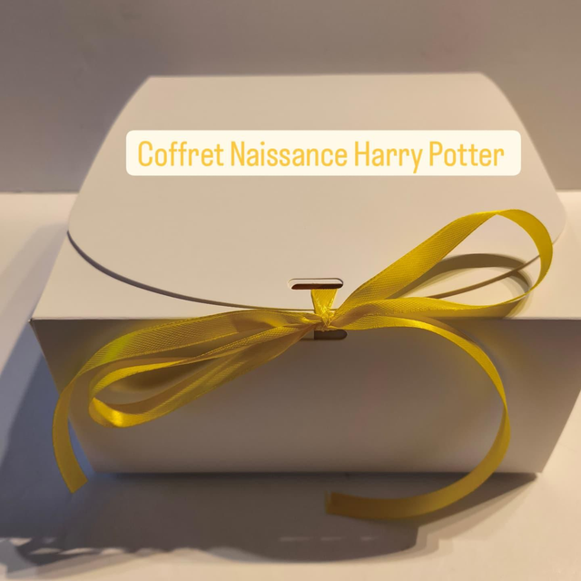 Coffret Naissance (Harry Potter) jaune 
