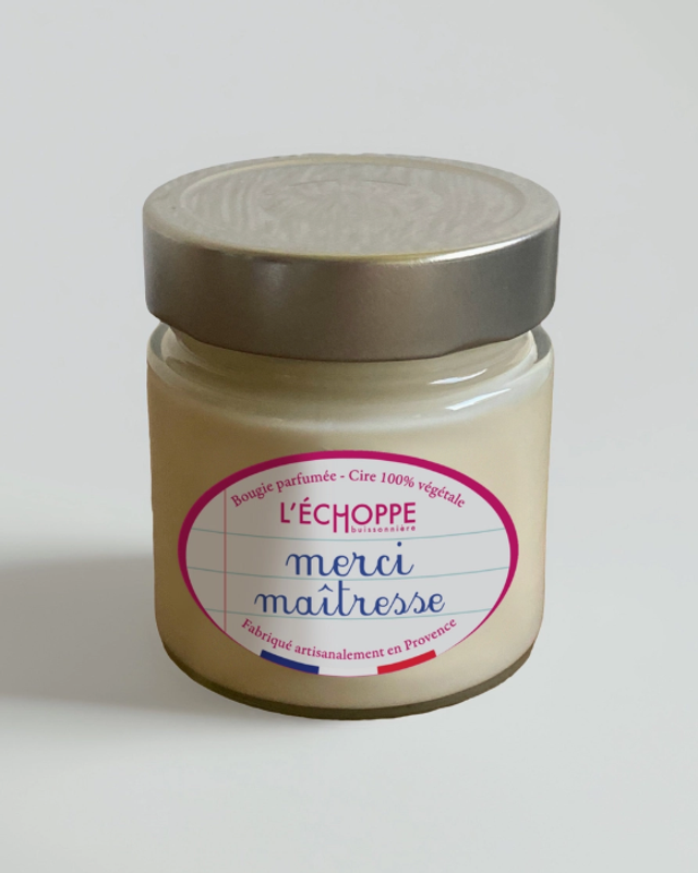 Merci maîtresse - Bougie parfumée 180g