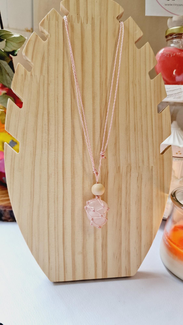 Colgante Intercambiable Cuarzo Rosa 