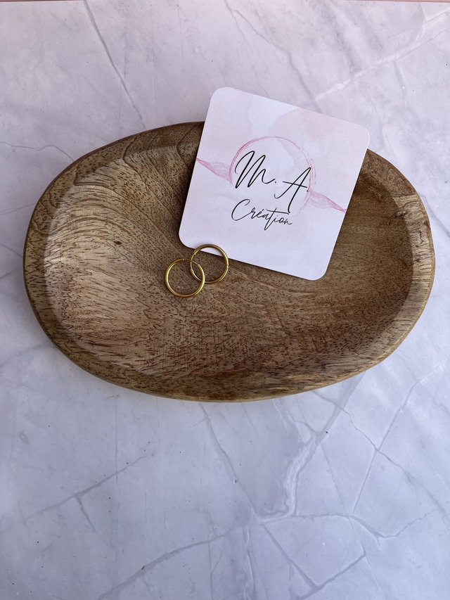 Créoles enfants doré