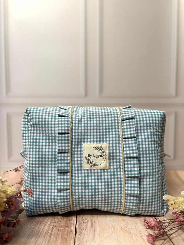 Trousse à volants Vichy Celandon