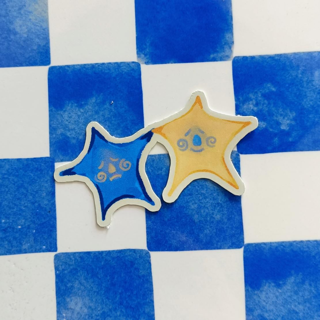 star lovers - vinyl sticker 
