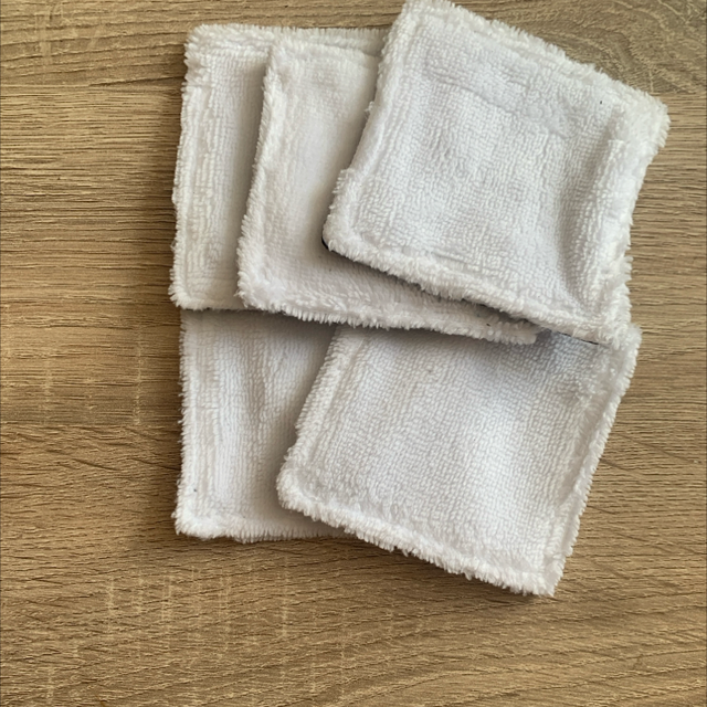 Lot de 5 lingettes lavables