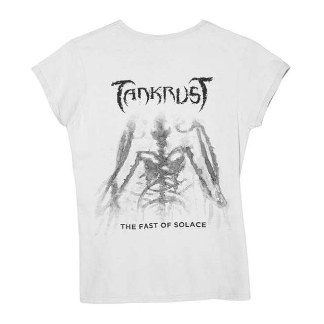 TANKRUST / T-SHIRT THE FAST OF SOLACE WHITE (Woman&#039;s cut)