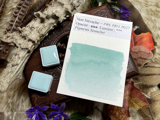 Vert Névache Aquarelle