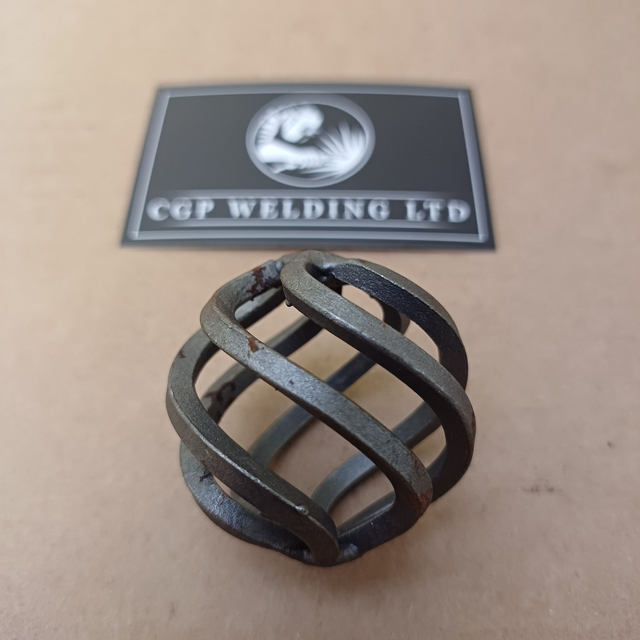 50mm Wrought Iron Spherical Basket