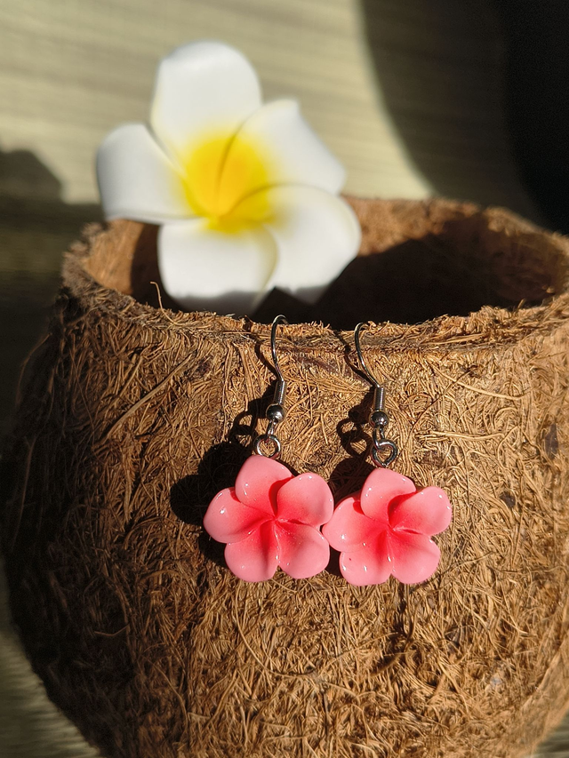 Boucles d'oreilles Tiare Tamahine - Pārahi tāhito