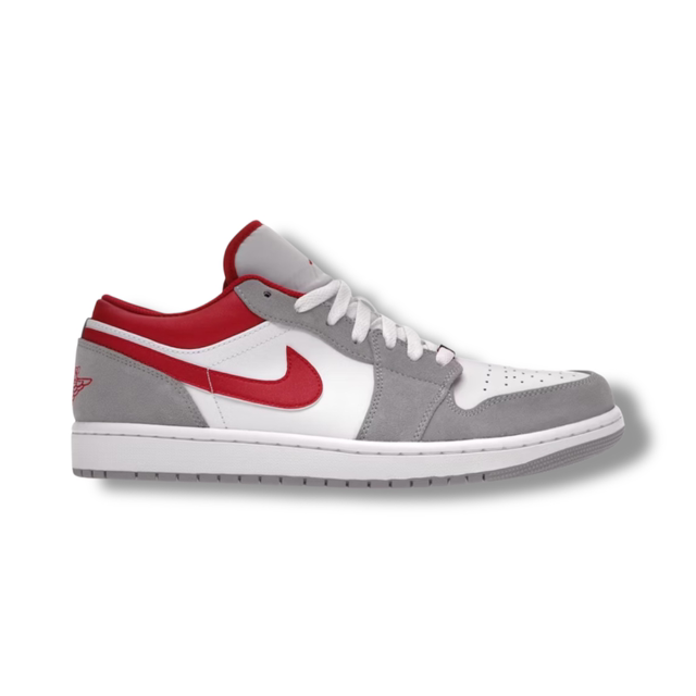 Jordan 1 Low SE Light Smoke Grey Gym Red SIZE UK 10