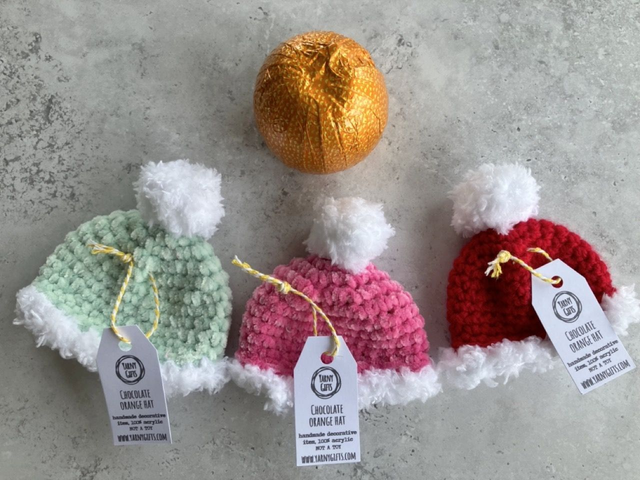 Santa hat chocolate orange cover