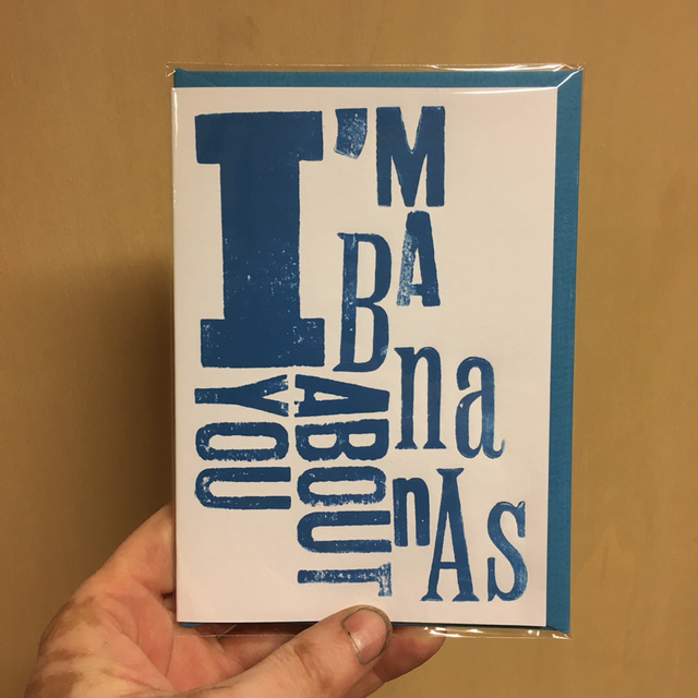 I’m bananas about you