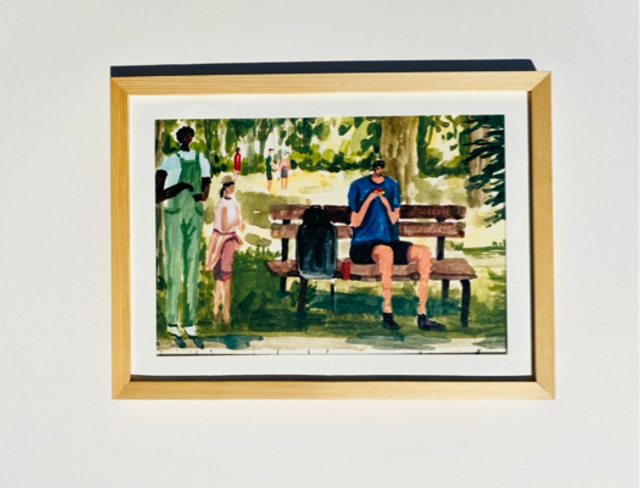  LE BANC DU PROMENEUR 