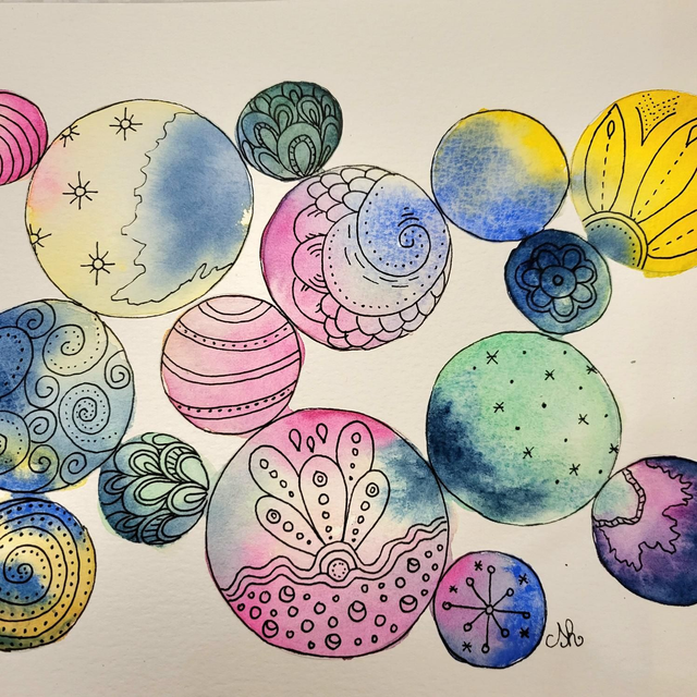 Samedi 15/02/2026 10 h à 12 h Atelier aquarelle méditative