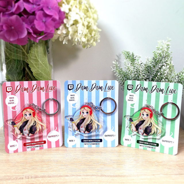 Porte-clés DamDamLive Edition 2019