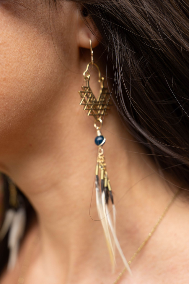 Boucles d'oreilles SHRI YANTRA