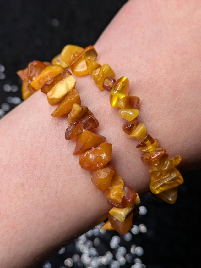 Bracelet ambre baroque 