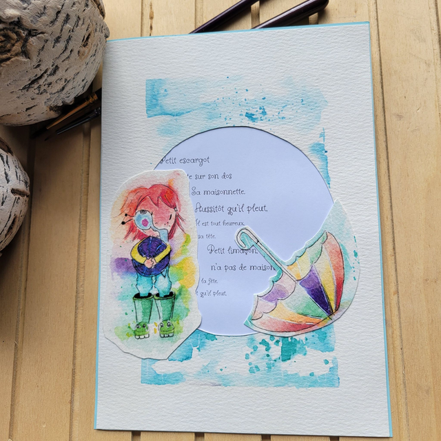 Illustration " Petit escargot"