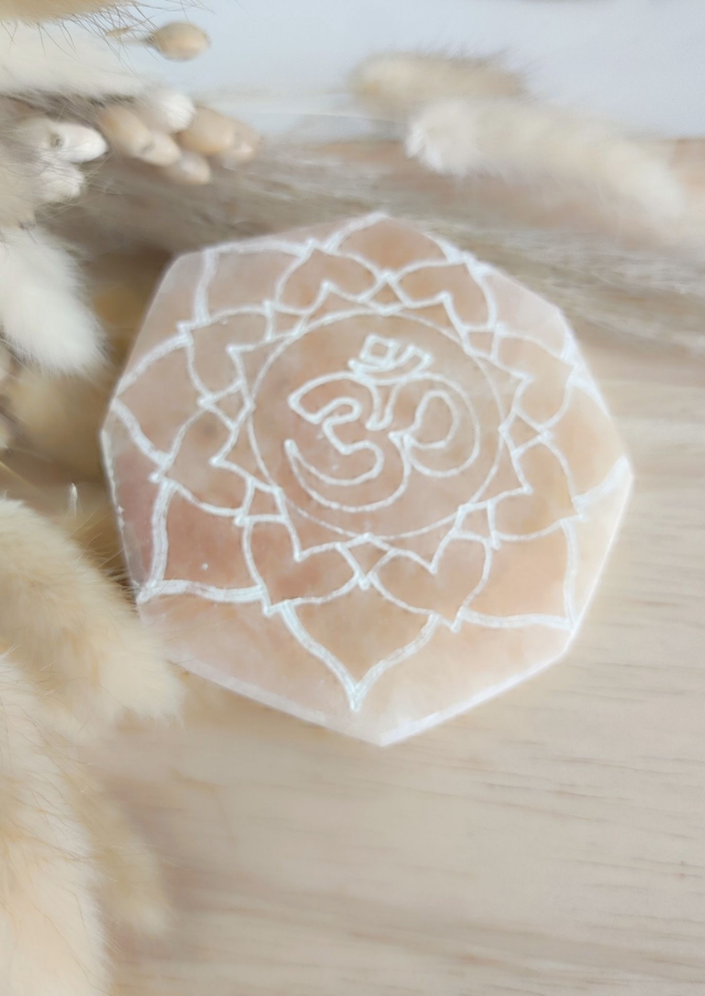 Plaque Sélénite OM avec défaut