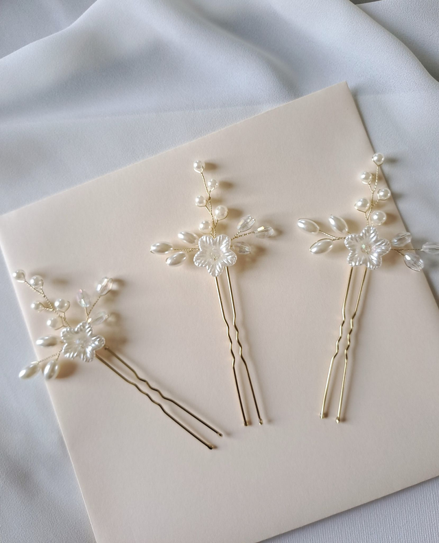 Pics à cheveux Camélia