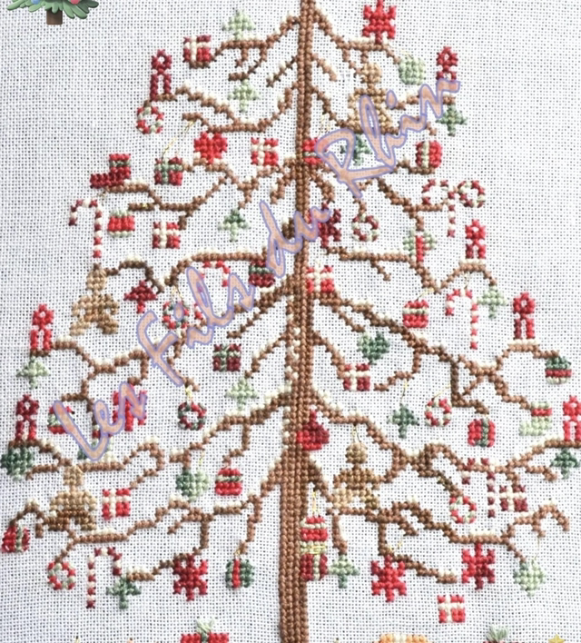 Grille sapin de Noël 