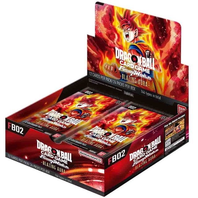 DRAGON BALL SUPER FUSION WORLD - FB02- BOX DA 24 BUSTE 