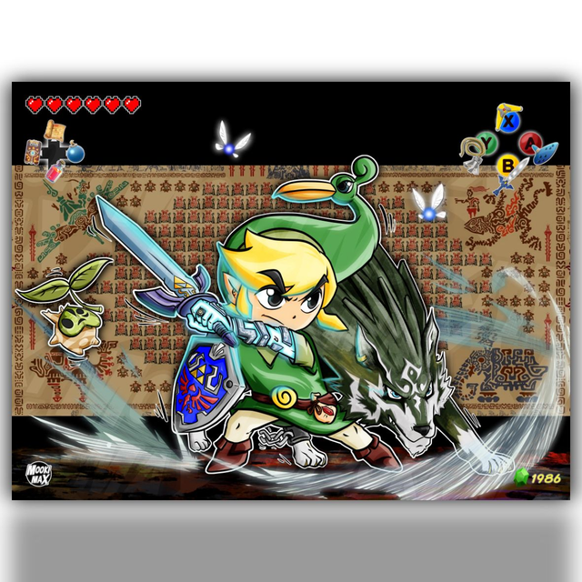 Illustration Hommage Zelda