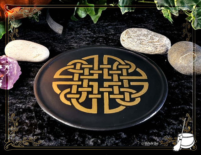 Tuile d&#039;autel - Dara (nœud celte)