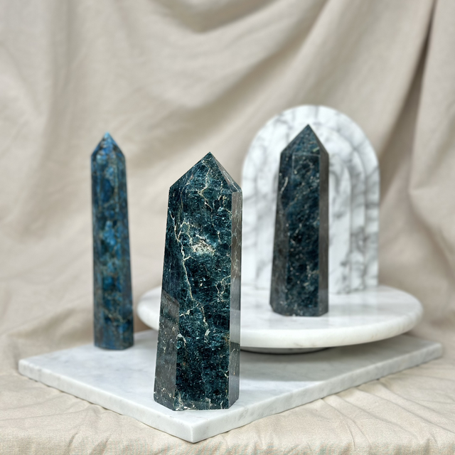 Blue Apatite Tower #2