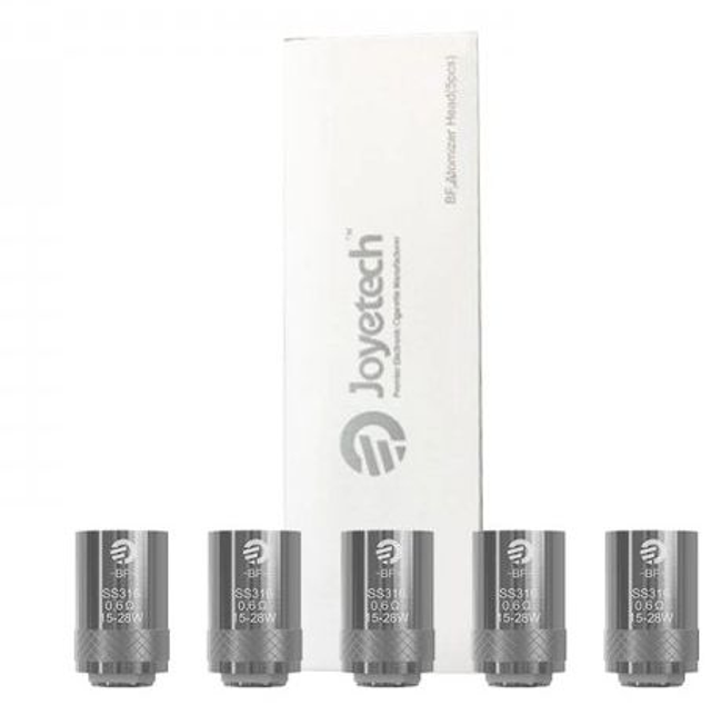 Résistances BF SS316 (AIO) 0,6Ω (5pcs) - Joyetech