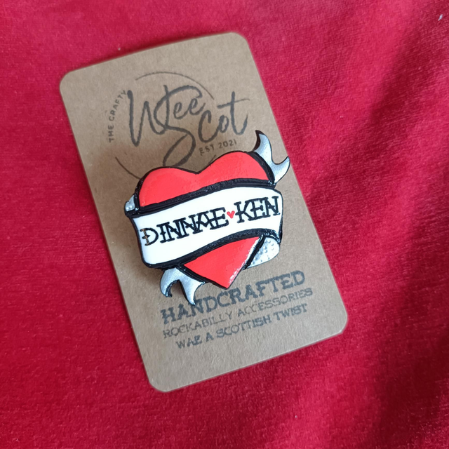 Dinnae Ken Brooch