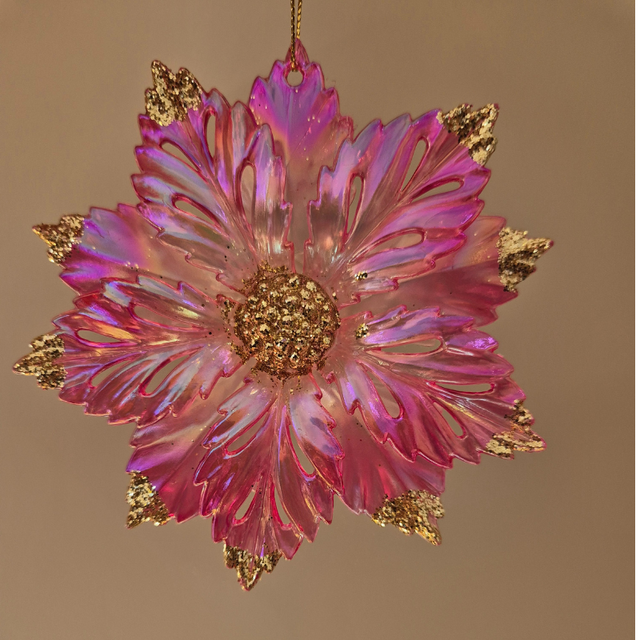 Kersthanger Colorful Flower