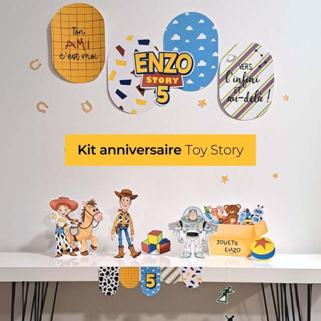 Kit Anniversaire Toy Story