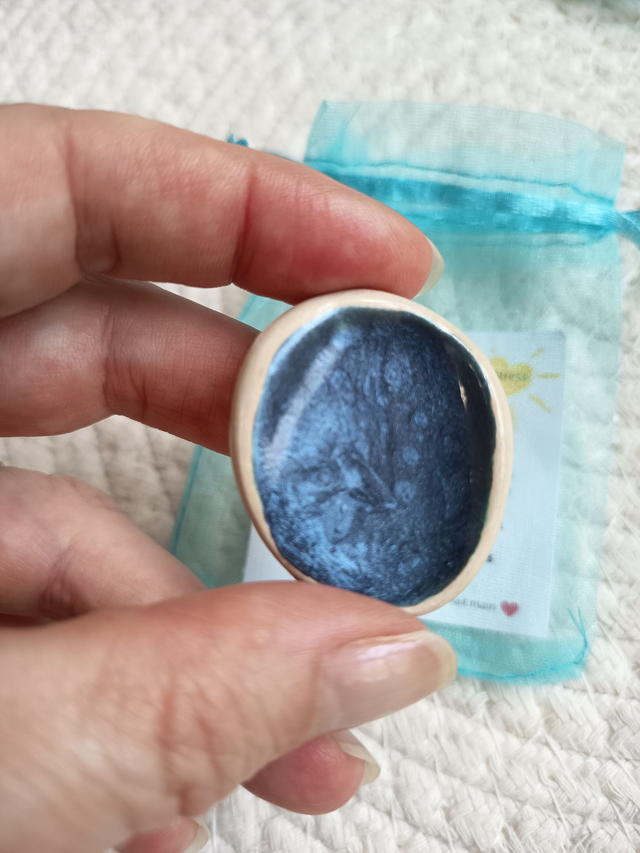 Worry stone, pierre d'apaisement