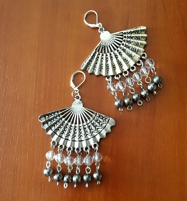 Legyező fülbevaló2