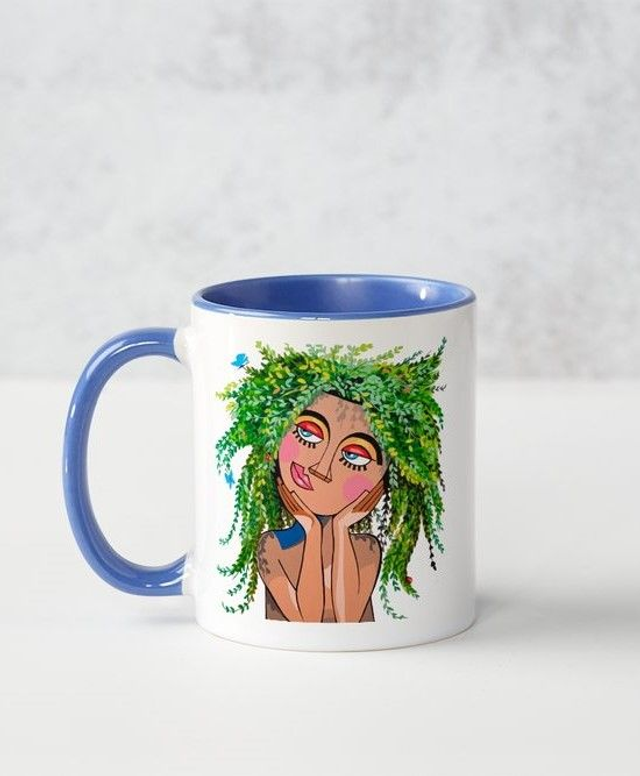 N3-1.3 - Mug - Et si j'étais une plante H.Vernise  