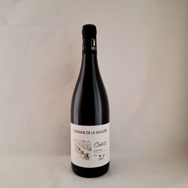 Languedoc rouge Calcite, sommières Domaine de la Sigalière 2023 