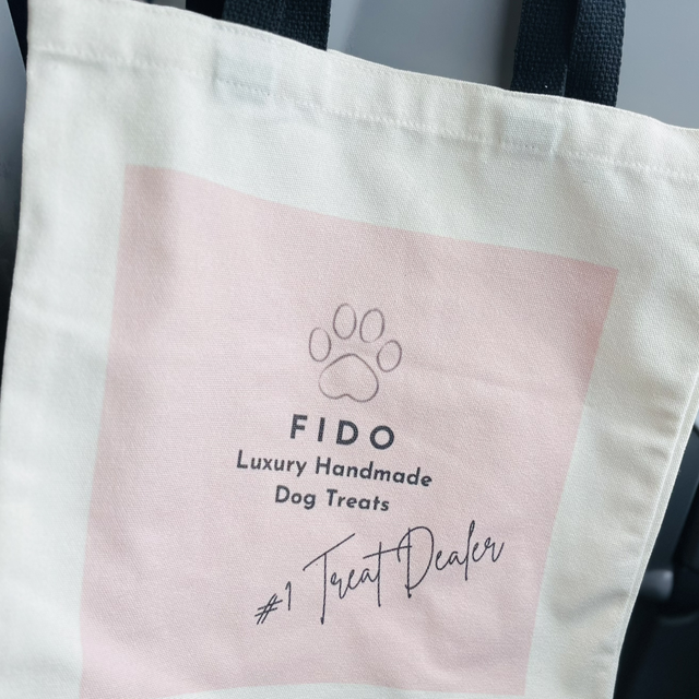 Fido Canvas Tote Bag 