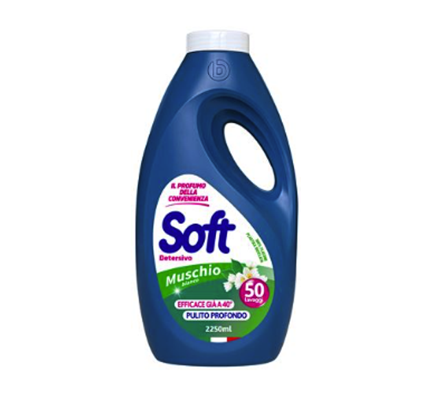 Soft- Mosógél Fehér pézsma 2,25 L