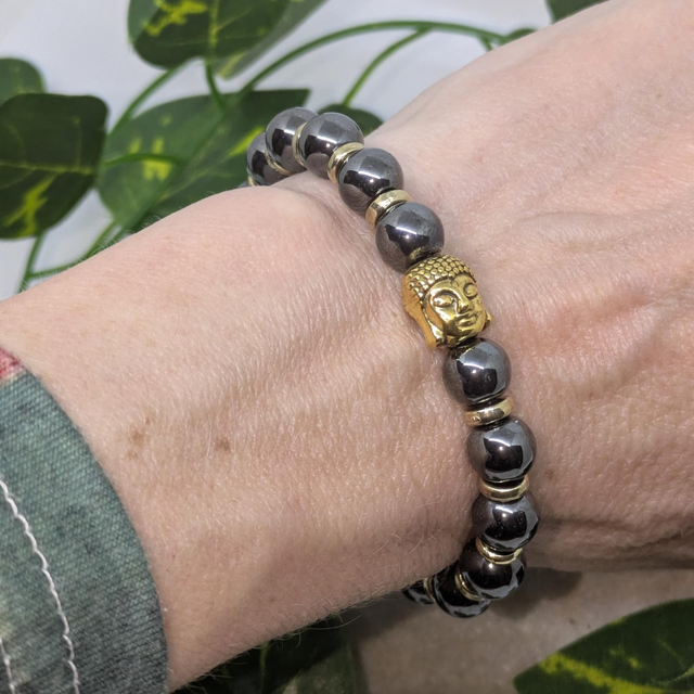 Bracelet "Hématite" 8mm BR-051