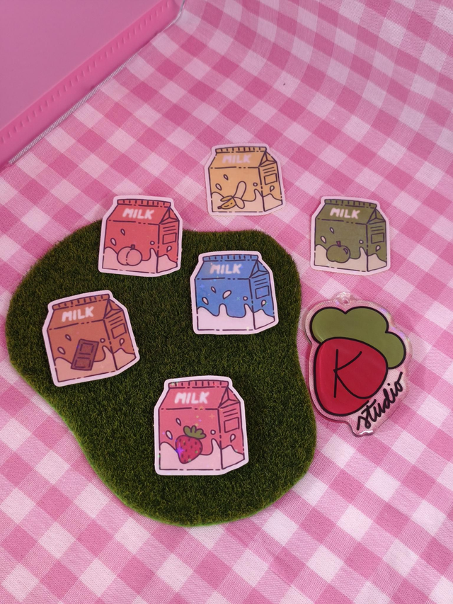 MILK sticker pack